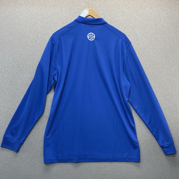 Nike University Of Kentucky UK Polo Long Sleeve Shirt Men's Large - Picture 10 of 10